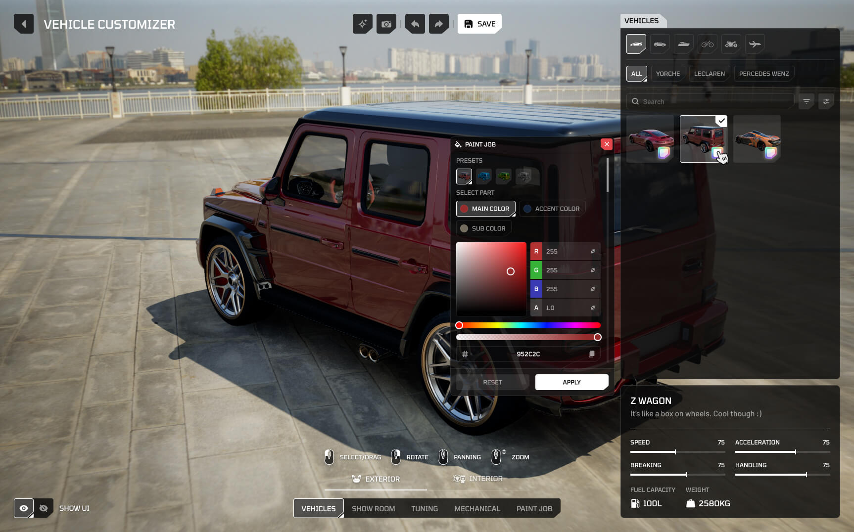 Advanced Vehicle System